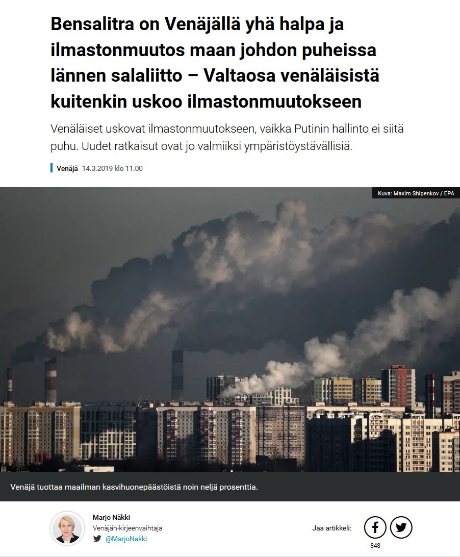 YLE, Helsingin Sanomat ja muu valtamedia valehtelevat meille kuvilla